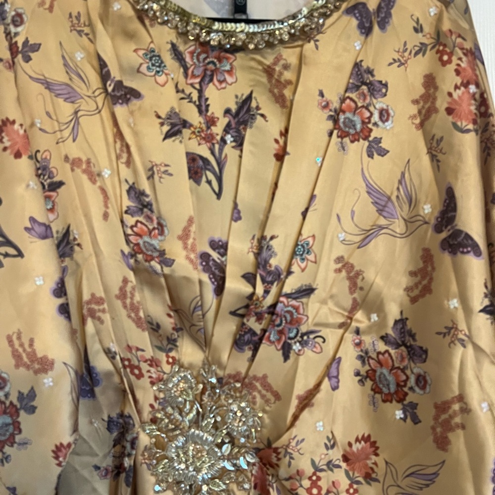 Sunshine Floral kaftan- Women - Picture 2 of 6